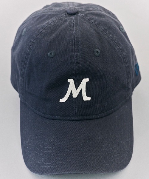 MICA&DEAL（マイカ＆ディール）の「【MICA&DEAL】NEW ERA Mキャップ（キャップ・レディース・グレイッシュベージュ/ネイビー・フリー）」の6枚目の写真