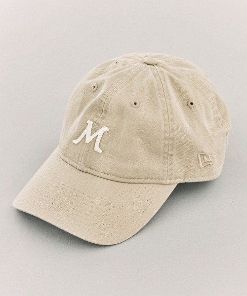 MICA&DEAL（マイカ＆ディール）の「【MICA&DEAL】NEW ERA Mキャップ（キャップ・レディース・グレイッシュベージュ/ネイビー・フリー）」の7枚目の写真