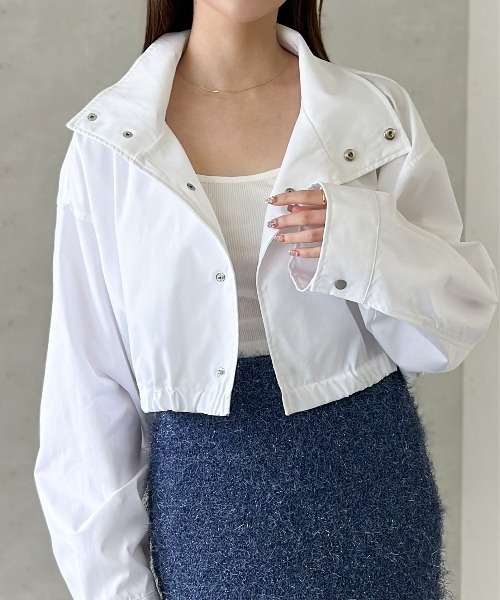 Per sist ence（パーシエンス）の「3WAYマウンテンパーカー/ジレ、クロップドジャケットセット（マウンテンパーカー・レディース・カーキ/ブラック/オフホワイト・FREE）」の15枚目の写真