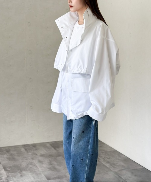 Per sist ence（パーシエンス）の「3WAYマウンテンパーカー/ジレ、クロップドジャケットセット（マウンテンパーカー・レディース・カーキ/ブラック/オフホワイト・FREE）」の12枚目の写真