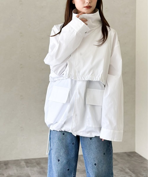 セール】3WAYマウンテンパーカー/ジレ、クロップドジャケットセット