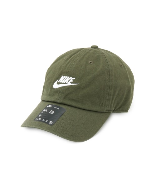 NIKE(ナイキ)の「【NIKE】ナイキ クラブ アンストラクチャード フォーチュラ ウッシュ キャップ(キャップ・レディース・ベージュ/ホワイト/ブラック/カーキ/グリーン/ホワイト系その他3/ネイビー/グレー・FREE)」の6枚目の写真