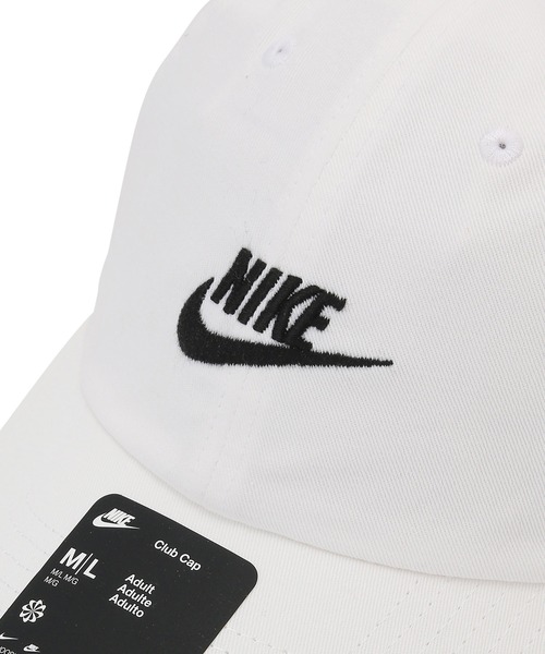 NIKE(ナイキ)の「【NIKE】ナイキ クラブ アンストラクチャード フォーチュラ ウッシュ キャップ(キャップ・レディース・ベージュ/ホワイト/ブラック/カーキ/グリーン/ホワイト系その他3/ネイビー/グレー・FREE)」の12枚目の写真