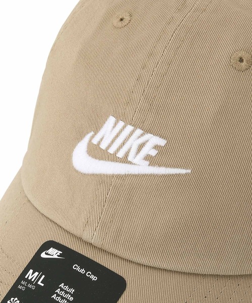 NIKE(ナイキ)の「【NIKE】ナイキ クラブ アンストラクチャード フォーチュラ ウッシュ キャップ(キャップ・レディース・ベージュ/ホワイト/ブラック/カーキ/グリーン/ホワイト系その他3/ネイビー/グレー・FREE)」の14枚目の写真