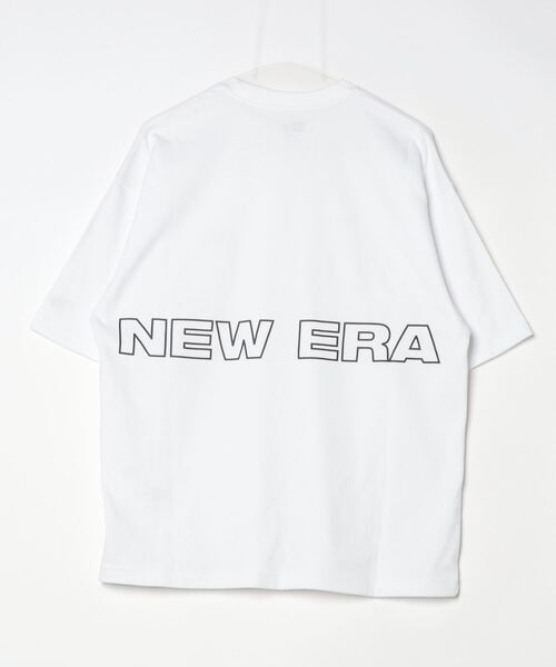 【ムラサキスポーツ限定】NEW ERA/ニューエラ 半袖Tシャツ オーバーサイズ バックプリント 吸汗速乾 14334735/14334736/14334737/14334738（Tシャツ/カットソー）｜NEW ERA（ニューエラ）