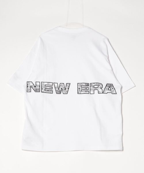 【ムラサキスポーツ限定】NEW ERA/ニューエラ 半袖Tシャツ オーバーサイズ バックプリント 吸汗速乾 14334735/14334736/14334737/14334738（Tシャツ/カットソー）｜NEW ERA（ニューエラ）
