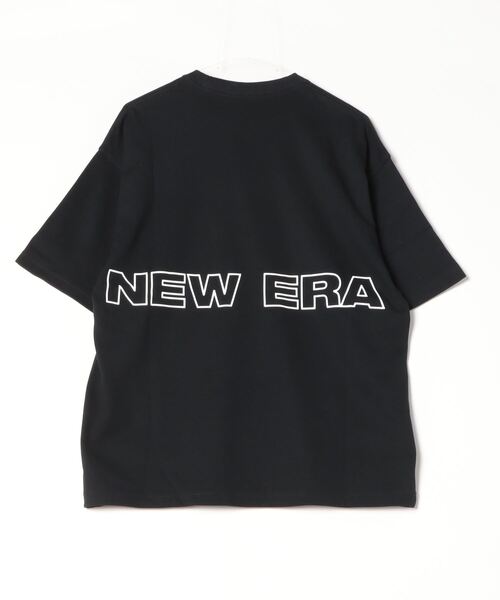 【ムラサキスポーツ限定】NEW ERA/ニューエラ 半袖Tシャツ オーバーサイズ バックプリント 吸汗速乾 14334735/14334736/14334737/14334738（Tシャツ/カットソー）｜NEW ERA（ニューエラ）