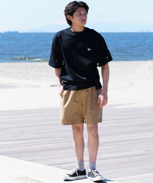 【ムラサキスポーツ限定】NEW ERA/ニューエラ 半袖Tシャツ オーバーサイズ バックプリント 吸汗速乾 14334735/14334736/14334737/14334738（Tシャツ/カットソー）｜NEW ERA（ニューエラ）