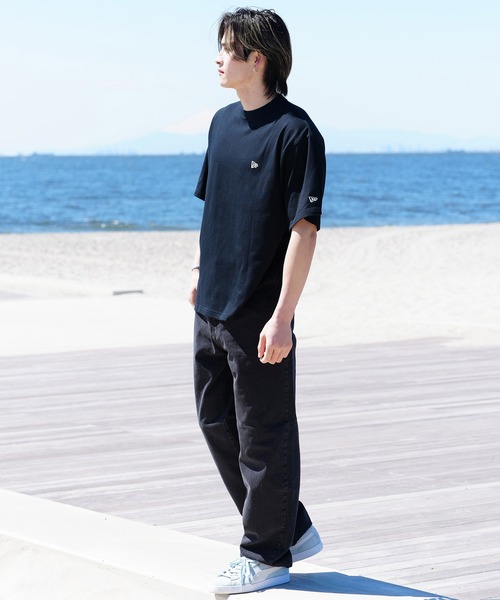 【ムラサキスポーツ限定】NEW ERA/ニューエラ 半袖Tシャツ オーバーサイズ バックプリント 吸汗速乾 14334735/14334736/14334737/14334738（Tシャツ/カットソー）｜NEW ERA（ニューエラ）