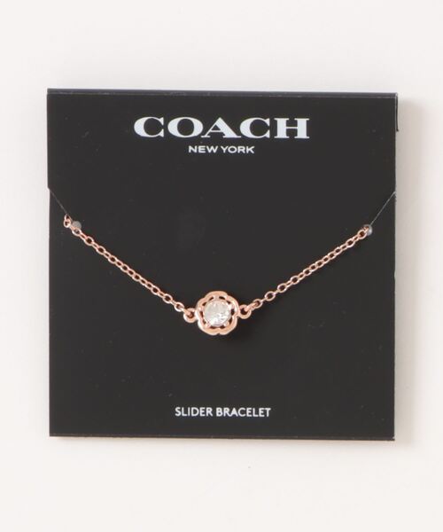 COACH（コーチ）の「ハロー ティー ローズ スライダー ブレスレット（ブレスレット・レディース・ゴールド系その他・ONE）」の2枚目の写真