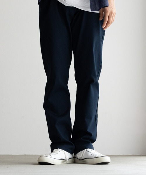NAVY RICH COLORS ストレッチテーパードパンツ（その他パンツ