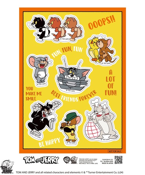 Tom&Jerry(トムアンドジェリー)の「【公式】TOM and JERRY ポスターアートトート(トートバッグ・レディース・ピンク/ブルー/イエロー/ブラック/アイボリー・FREE)」の17枚目の写真
