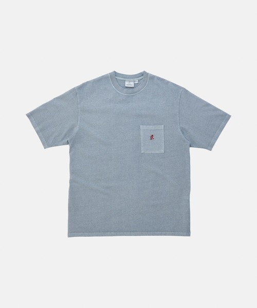 Gramicci(グラミチ)の「ONE POINT TEE|ワンポイントTシャツ Gramicci グラミチ(Tシャツ/カットソー・メンズ・ブラック/ブラウン系その他/ホワイト/サンドベージュ/ブルー系その他/ベージュ系その他/ヘザーグレー/カーキ/ベージュ/アッシュ/ライム/ラベンダー/ライトオレンジ系・S/M/L/XL/XXL)」の11枚目の写真