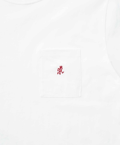 Gramicci(グラミチ)の「ONE POINT TEE|ワンポイントTシャツ Gramicci グラミチ(Tシャツ/カットソー・メンズ・ブラック/ブラウン系その他/ホワイト/サンドベージュ/ブルー系その他/ベージュ系その他/ヘザーグレー/カーキ/ベージュ/アッシュ/ライム/ラベンダー/ライトオレンジ系・S/M/L/XL/XXL)」の16枚目の写真