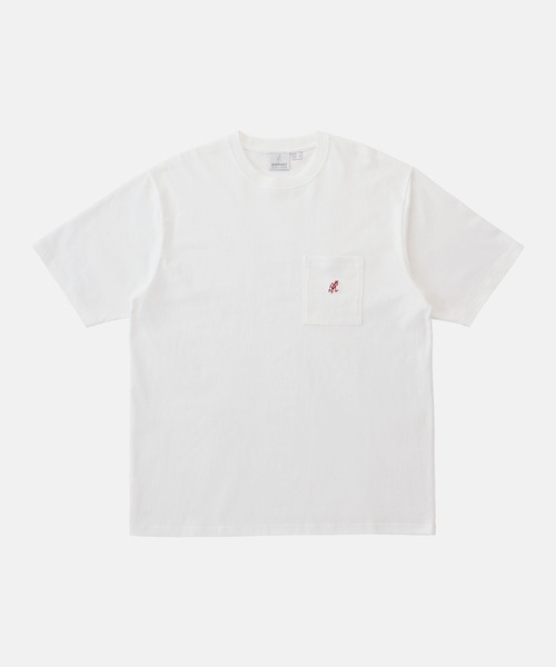 Gramicci(グラミチ)の「ONE POINT TEE|ワンポイントTシャツ Gramicci グラミチ(Tシャツ/カットソー・メンズ・ブラック/ブラウン系その他/ホワイト/サンドベージュ/ブルー系その他/ベージュ系その他/ヘザーグレー/カーキ/ベージュ/アッシュ/ライム/ラベンダー/ライトオレンジ系・S/M/L/XL/XXL)」の18枚目の写真