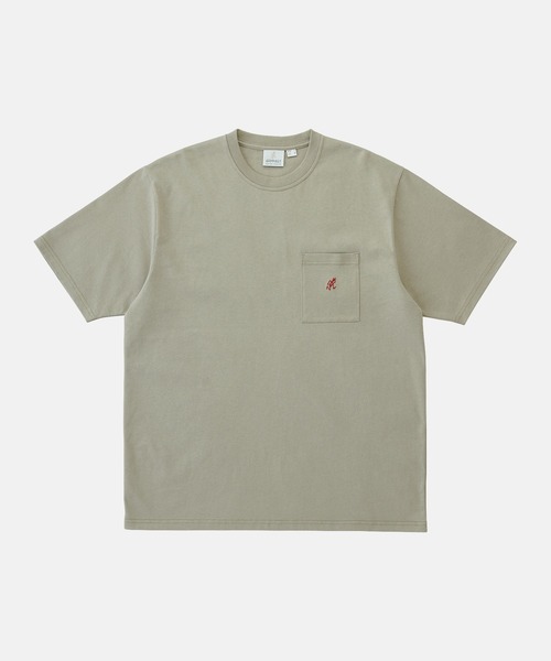 Gramicci(グラミチ)の「ONE POINT TEE|ワンポイントTシャツ Gramicci グラミチ(Tシャツ/カットソー・メンズ・ブラック/ブラウン系その他/ホワイト/サンドベージュ/ブルー系その他/ベージュ系その他/ヘザーグレー/カーキ/ベージュ/アッシュ/ライム/ラベンダー/ライトオレンジ系・S/M/L/XL/XXL)」の20枚目の写真
