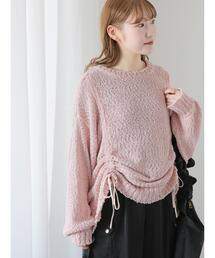 ehka sopo | ポコポコドロストニット(ニット/セーター)
