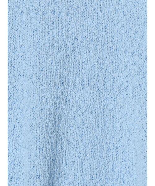 ehka sopo(エヘカソポ)の「ポコポコドロストニット(ニット/セーター・レディース・ピンク/ブラック/オフホワイト/サックスブルー・F)」の19枚目の写真