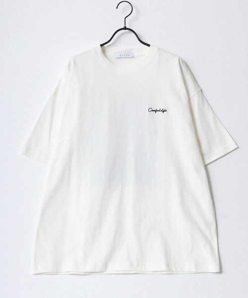 Lazar（ラザル）の「Lazar 別注 Street Girl Tee/オーバーサイズ ストリートガール ワンポイント刺繍 バックプリント 半袖Tシャツ/レディース メンズ（Tシャツ/カットソー・レディース・ブラック系その他/ブルー/ホワイト系その他2/ブラック系その他3/ブラック/ブラック系その他2/ホワイト/グリーン/ホワイト系その他/ホワイト系その他3/グリーン系その他/ブルー系その他・M/L/LL）」の15枚目の写真