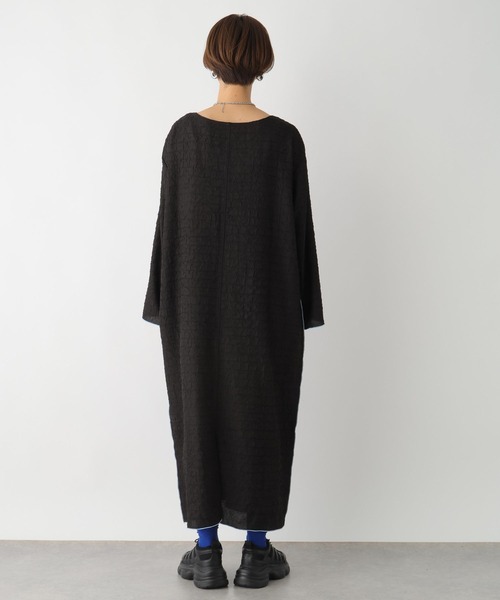 LEPSIM（レプシィム）の「ジャガードメローワンピース　108437（ワンピース・レディース・アイボリー/ブラック・FREE）」の18枚目の写真