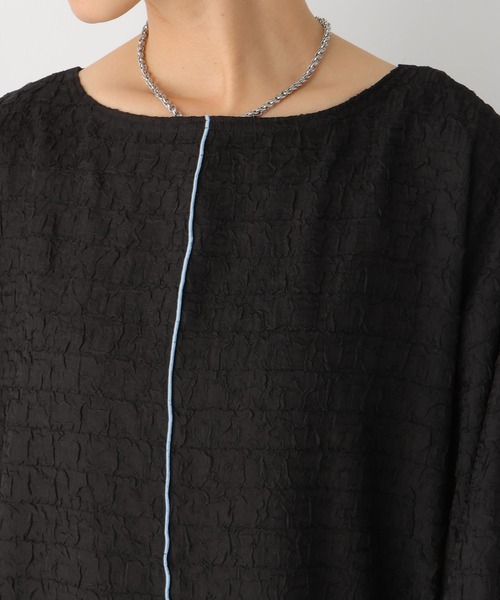 LEPSIM（レプシィム）の「ジャガードメローワンピース　108437（ワンピース・レディース・アイボリー/ブラック・FREE）」の19枚目の写真