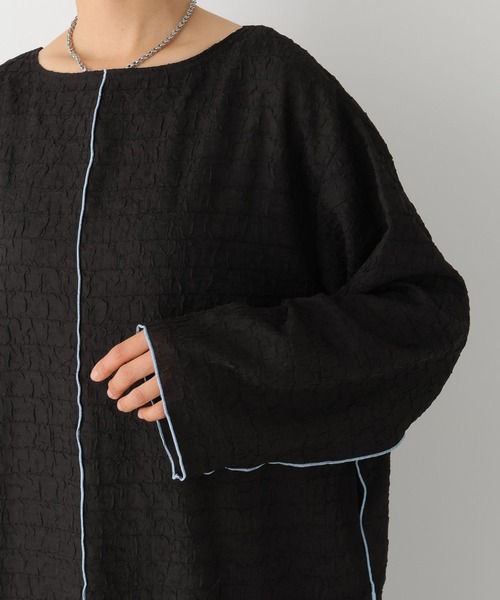 LEPSIM（レプシィム）の「ジャガードメローワンピース　108437（ワンピース・レディース・アイボリー/ブラック・FREE）」の20枚目の写真