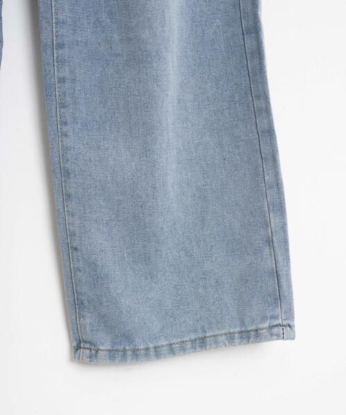 WEGO（ウィゴー）の「WEGO/ダメージレギュラーデニム（デニムパンツ・レディース・ライトインディゴブルー・MEDIUM/SMALL）」の7枚目の写真