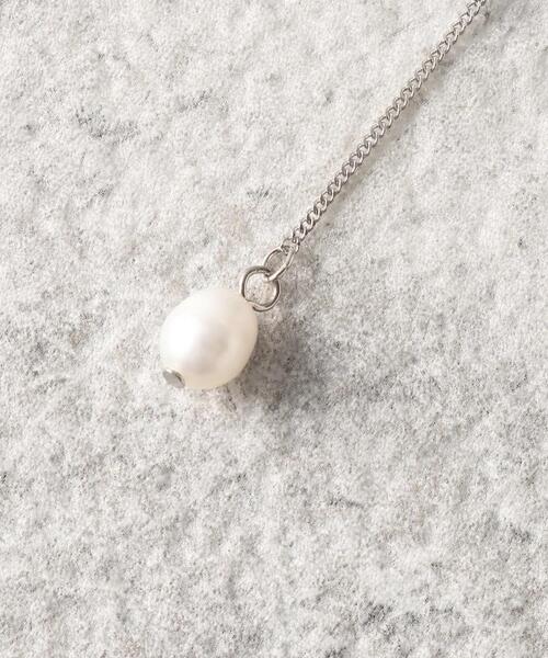 grove(グローブ)の「◆淡水パールデザインチェーンY字ネックレス(ネックレス・レディース・シルバー/ゴールド・00)」の10枚目の写真