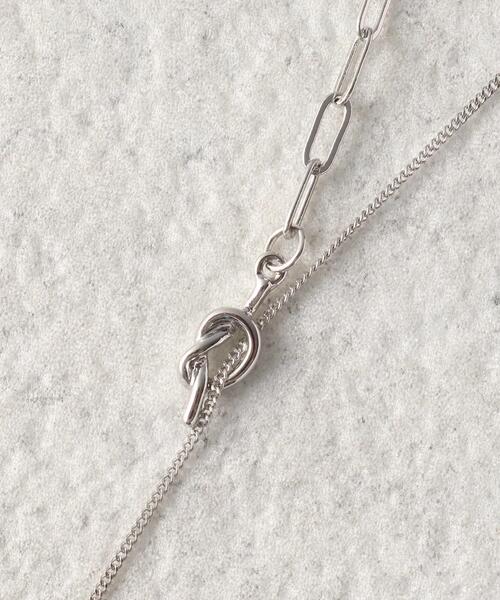 grove(グローブ)の「◆淡水パールデザインチェーンY字ネックレス(ネックレス・レディース・シルバー/ゴールド・00)」の11枚目の写真