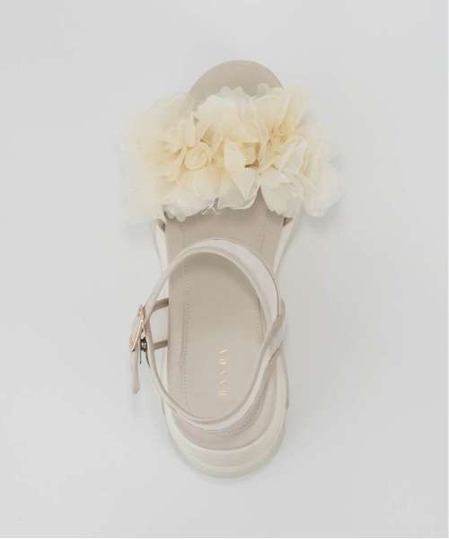 セール】ボリュームフラワースポーツサンダル（サンダル）｜RANDA