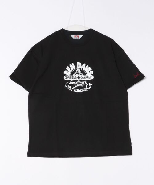 BEN DAVIS(ベンデイビス)の「《BEN DAVIS》プリントTシャツ/抗菌防臭 リサイクルコットン混(Tシャツ/カットソー・メンズ・ホワイト/ブラック/イエロー/グリーン・MEDIUM/LARGE/X-LARGE/SMALL)」の4枚目の写真