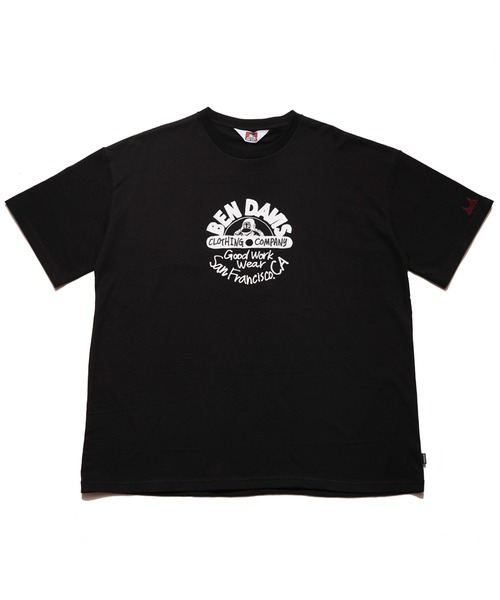 BEN DAVIS(ベンデイビス)の「《BEN DAVIS》プリントTシャツ/抗菌防臭 リサイクルコットン混(Tシャツ/カットソー・メンズ・ホワイト/ブラック/イエロー/グリーン・MEDIUM/LARGE/X-LARGE/SMALL)」の6枚目の写真
