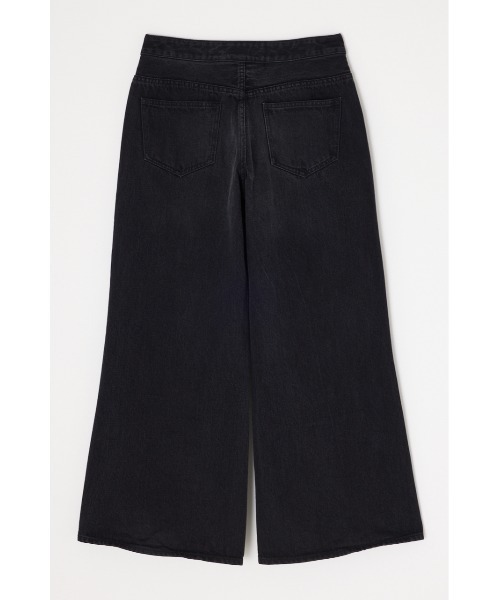 THROW by SLY(スローバイスライ)の「THROW L/W LOOSE LEG PT-E ローウエスト ルーズ レッグ パンツ イー(デニムパンツ・レディース・ブラック・0/1)」の11枚目の写真