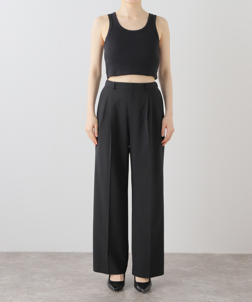 ROLLA'S(ローラス)の「ROLLA'S HEAVY RIB TONI CROP R34T00(タンクトップ・レディース・ブラック/ホワイト/イエロー・SMALL)」の18枚目の写真