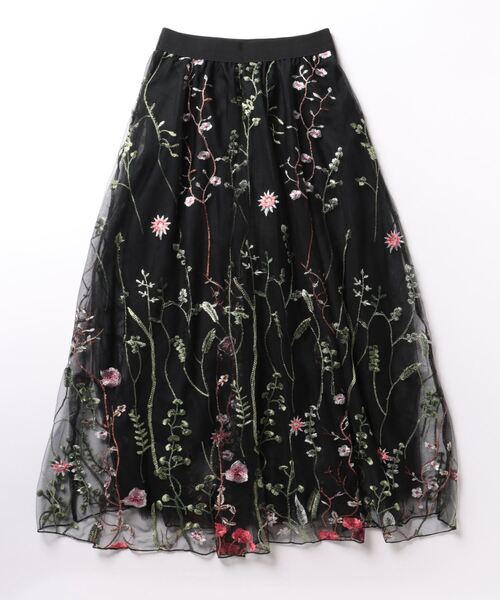 Narcissus（ナルシス）の「【Narcissus】フラワーチュールスカート（スカート・レディース・ブラック/ピンク・FREE）」の17枚目の写真
