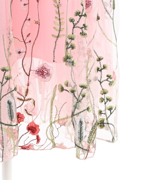 Narcissus（ナルシス）の「【Narcissus】フラワーチュールスカート（スカート・レディース・ブラック/ピンク・FREE）」の16枚目の写真