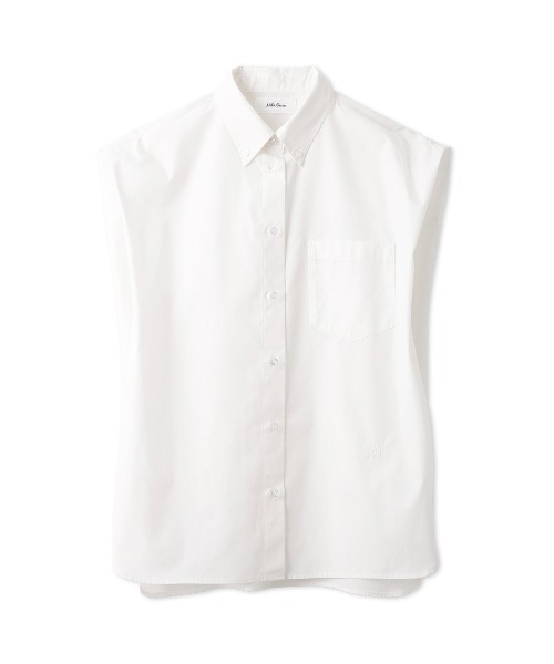 Mila Owen(ミラオーウェン)の「肩タックフレンチスリーブブラウス【手洗い可能】(シャツ/ブラウス・レディース・チェック/ホワイト/チャコールグレー/オリーブ・0/1)」の17枚目の写真