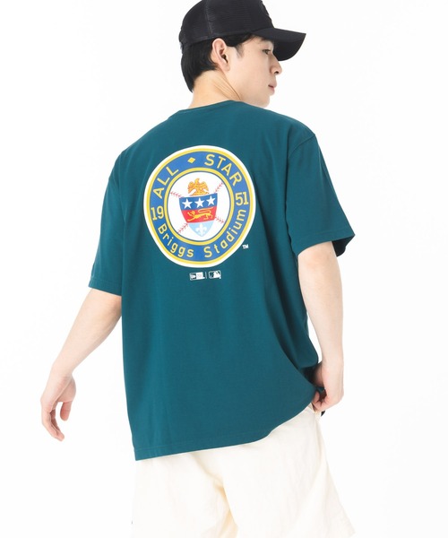 NEW ERA（ニューエラ）の「ニューエラ 韓国企画 半袖Tシャツ MLBゲーム（Tシャツ/カットソー・メンズ・ベージュ/グリーン/ブラック・S/M/L/XL/XXL）」の18枚目の写真