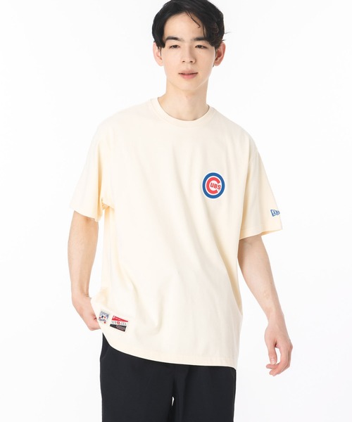 NEW ERA（ニューエラ）の「ニューエラ 韓国企画 半袖Tシャツ MLBゲーム（Tシャツ/カットソー・メンズ・ベージュ/グリーン/ブラック・S/M/L/XL/XXL）」の22枚目の写真