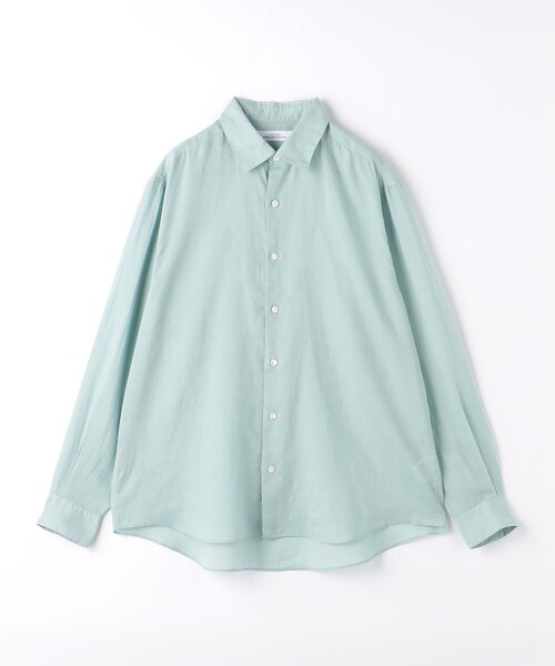 green label relaxing（グリーンレーベルリラクシング）の「ラミーセルロース リラックス レギュラーカラー シャツ（シャツ/ブラウス・メンズ・ライトピンク/ベージュ/ライム・XL/M/S/L）」の13枚目の写真