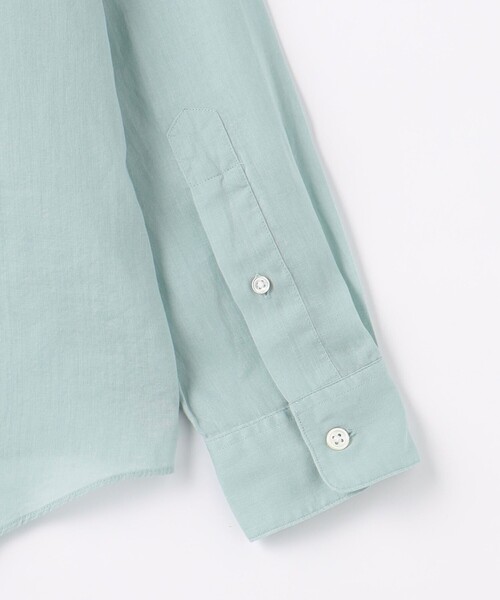 green label relaxing（グリーンレーベルリラクシング）の「ラミーセルロース リラックス レギュラーカラー シャツ（シャツ/ブラウス・メンズ・ライトピンク/ベージュ/ライム・XL/M/S/L）」の16枚目の写真