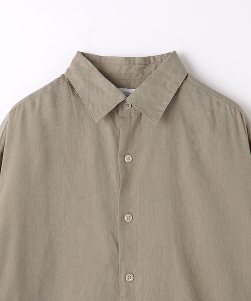 green label relaxing（グリーンレーベルリラクシング）の「ラミーセルロース リラックス レギュラーカラー シャツ（シャツ/ブラウス・メンズ・ライトピンク/ベージュ/ライム・XL/M/S/L）」の20枚目の写真