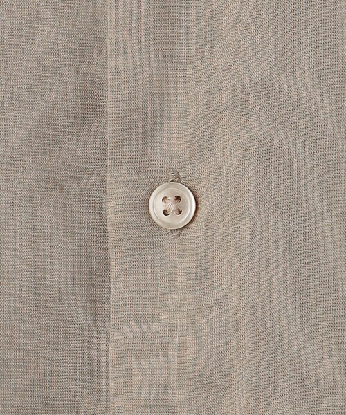 green label relaxing（グリーンレーベルリラクシング）の「ラミーセルロース リラックス レギュラーカラー シャツ（シャツ/ブラウス・メンズ・ライトピンク/ベージュ/ライム・XL/M/S/L）」の21枚目の写真