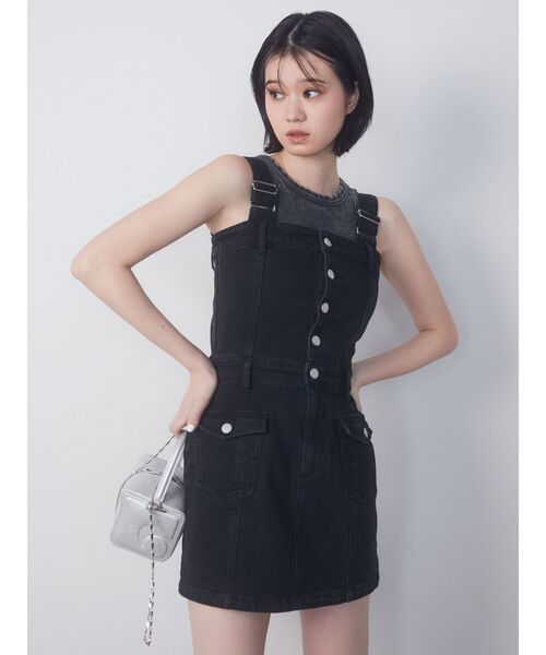 EMODA（エモダ）の「ボックスEキューブバッグ（ハンドバッグ・レディース・ブラック/シルバー/グレー/ピンク・FREE）」の10枚目の写真