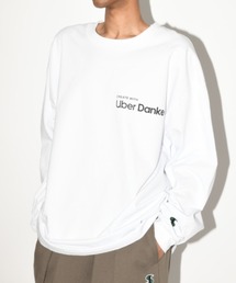 SUPERTHANKS | "Uber Danke"ブランドロゴ オーバーサイズ ロングTシャツ /L/S T-shirt(ユニセックス)(Tシャツ/カットソー)