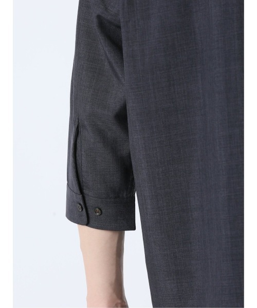 タカキュー TechLinen 7分袖カプリシャツ(シャツ/ブラウス)|TAKA-Q(タカキュー) タカキュー TechLinen 7分袖カプリシャツ(シャツ/ブラウス)|TAKA-Q(タカキュー)