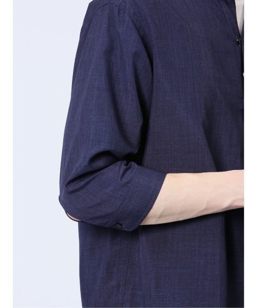 タカキュー TechLinen 7分袖カプリシャツ(シャツ/ブラウス)|TAKA-Q(タカキュー) タカキュー TechLinen 7分袖カプリシャツ(シャツ/ブラウス)|TAKA-Q(タカキュー)
