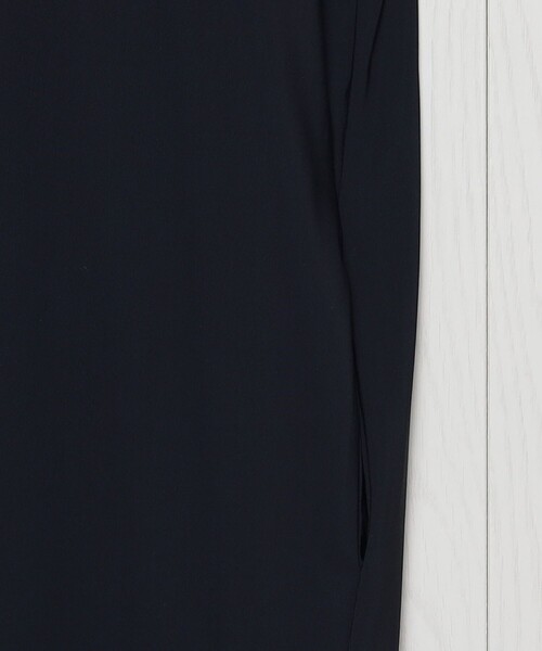 ＜H BEAUTY&YOUTH＞トリコットドレス 黒ブラック H BEAUTY&YOUTH UNITED ARROWS（エイチビューティーアンドユース