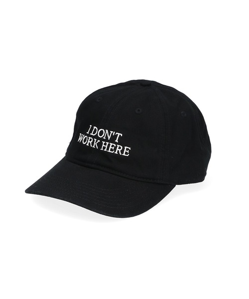 IDEA/アイデア SORRY I DONT WORK HERE CAP 6パネルキャップ