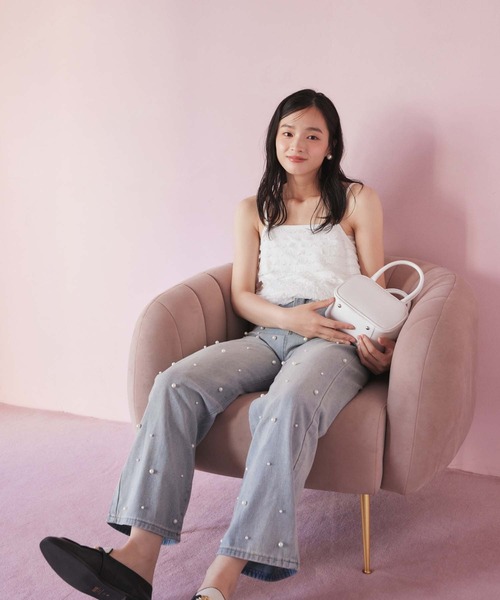 fifth（フィフス）の「ミニボストンショルダーバッグ（ショルダーバッグ・レディース・ブラック/ホワイト/イエロー/ブラウン・FREE）」の18枚目の写真